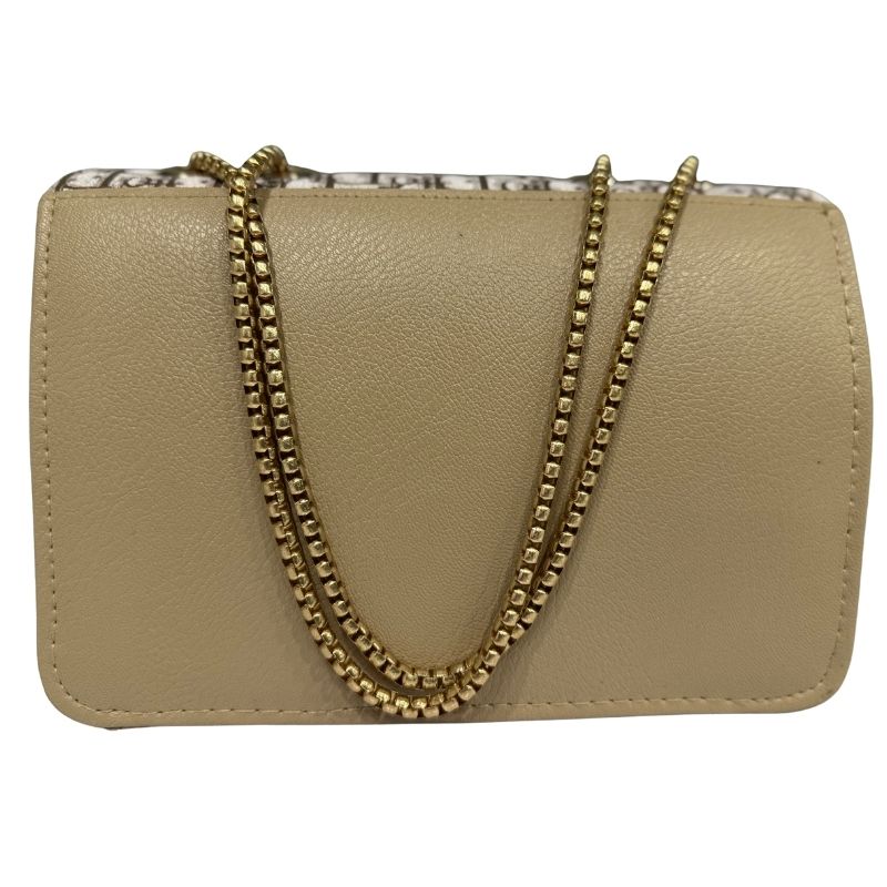 ProductImage90_1755072314.jpg Beige | Dior Oblique Canvas & Leather Flap Clutch | Luxury Designer Handbag for Women - Image 9